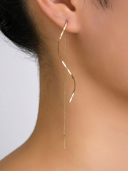 Floating Earrings – 18k Gold Plated | Free UK Delivery