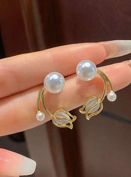 2-in-1 Roses Earrings – 18k Gold Plated | Free UK Delivery