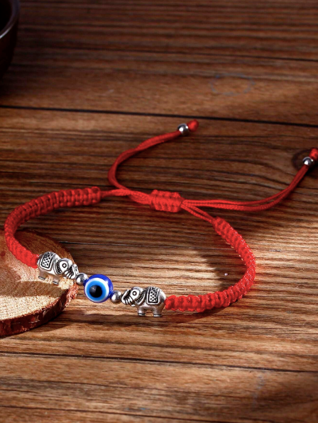 Adjustable Evil Eye Bracelet – Protection – 18k Gold Plated | Free UK Delivery