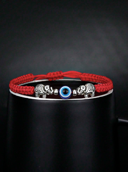 Adjustable Evil Eye Bracelet – Protection – 18k Gold Plated | Free UK Delivery