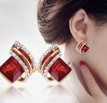 Jasmine Earrings – 18k Gold Plated | Free UK Delivery