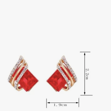 Jasmine Earrings – 18k Gold Plated | Free UK Delivery