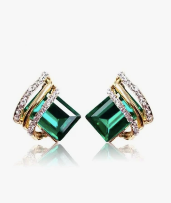 Jasmine Earrings – 18k Gold Plated | Free UK Delivery