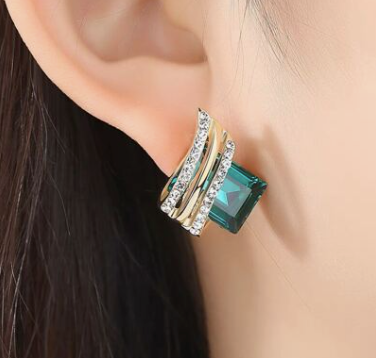 Jasmine Earrings – 18k Gold Plated | Free UK Delivery