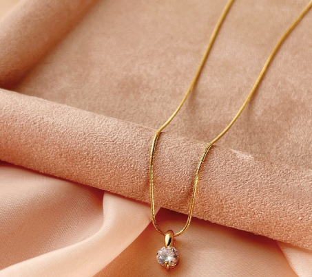 OLIVIA PADANO X OH LYRA | Swarovski Point of Light Choker – 24k Gold Plated | Free UK Delivery