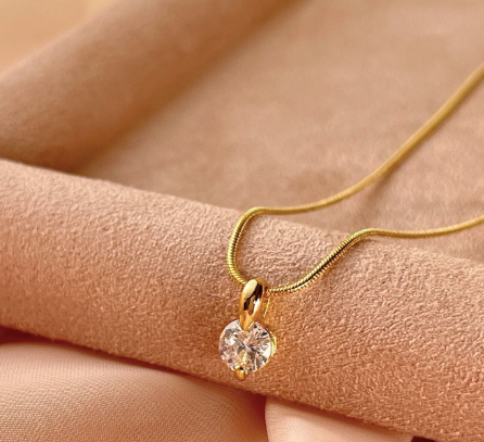 OLIVIA PADANO X OH LYRA | Swarovski Point of Light Choker – 24k Gold Plated | Free UK Delivery