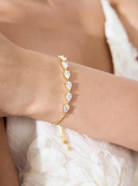 FILIPPA MONTEIRO X OH LYRA | Swarovski Bracelet – 24k Gold Plated | Free UK Delivery