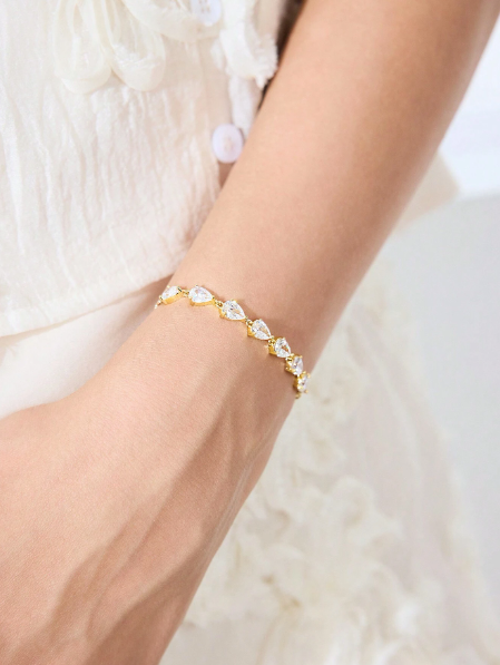 FILIPPA MONTEIRO X OH LYRA | Swarovski Bracelet – 24k Gold Plated | Free UK Delivery