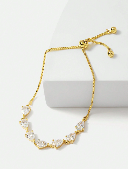 FILIPPA MONTEIRO X OH LYRA | Swarovski Bracelet – 24k Gold Plated | Free UK Delivery