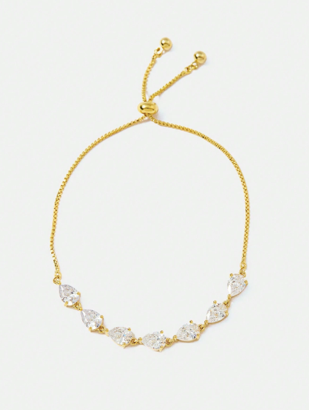 FILIPPA MONTEIRO X OH LYRA | Swarovski Bracelet – 24k Gold Plated | Free UK Delivery