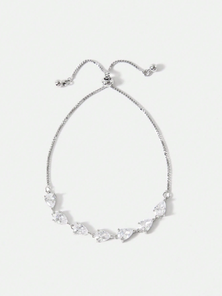 FILIPPA MONTEIRO X OH LYRA | Adjustable Bracelet with Swarovski Crystal – 24k Gold Plated | Free UK Delivery