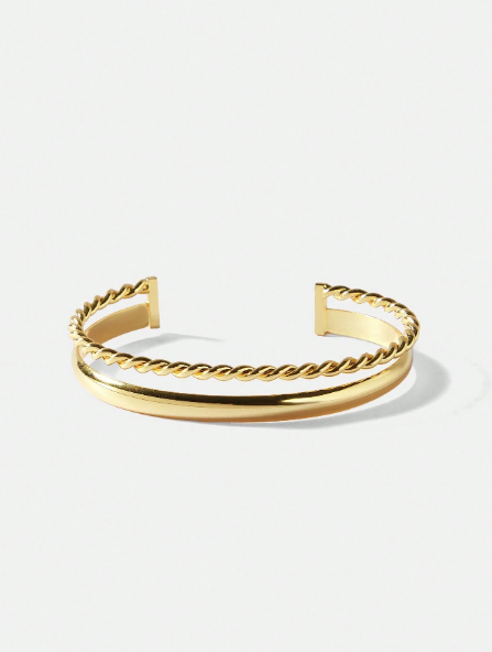 FILIPPA MONTEIRO X OH LYRA | Double Bracelet – 24k Gold Plated | Free UK Delivery