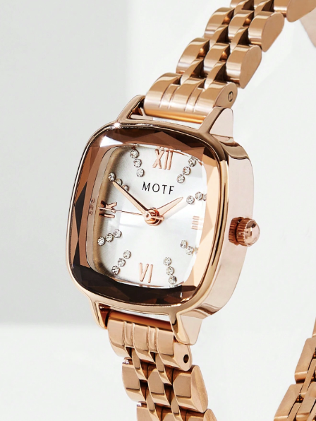 FILIPPA MONTEIRO X OH LYRA | Minimalist Swarovski Watch – 24k Gold Plated | Free UK Delivery