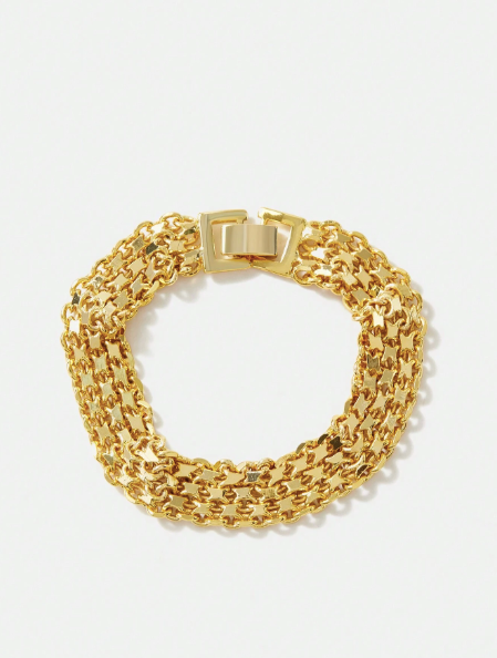 FILIPPA MONTEIRO X OH LYRA | Elos Bracelet in 24k Gold Plating | Free UK Delivery